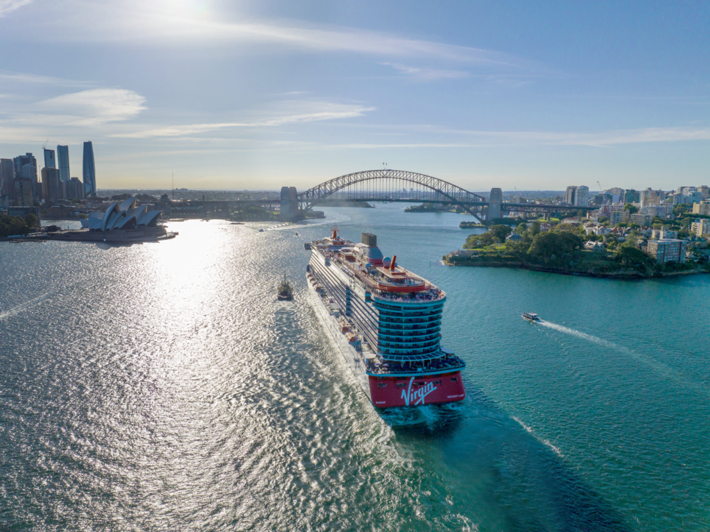 Virgin Voyages Resilient Lady_Sydney Harbour
