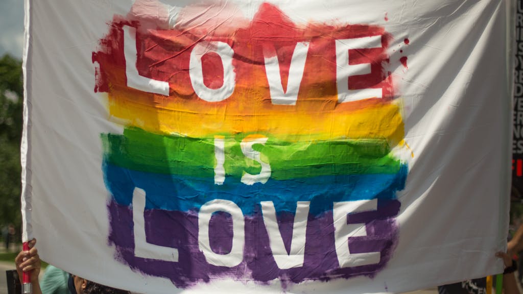 Gay Travel Outside the US. Love Is Love Banner