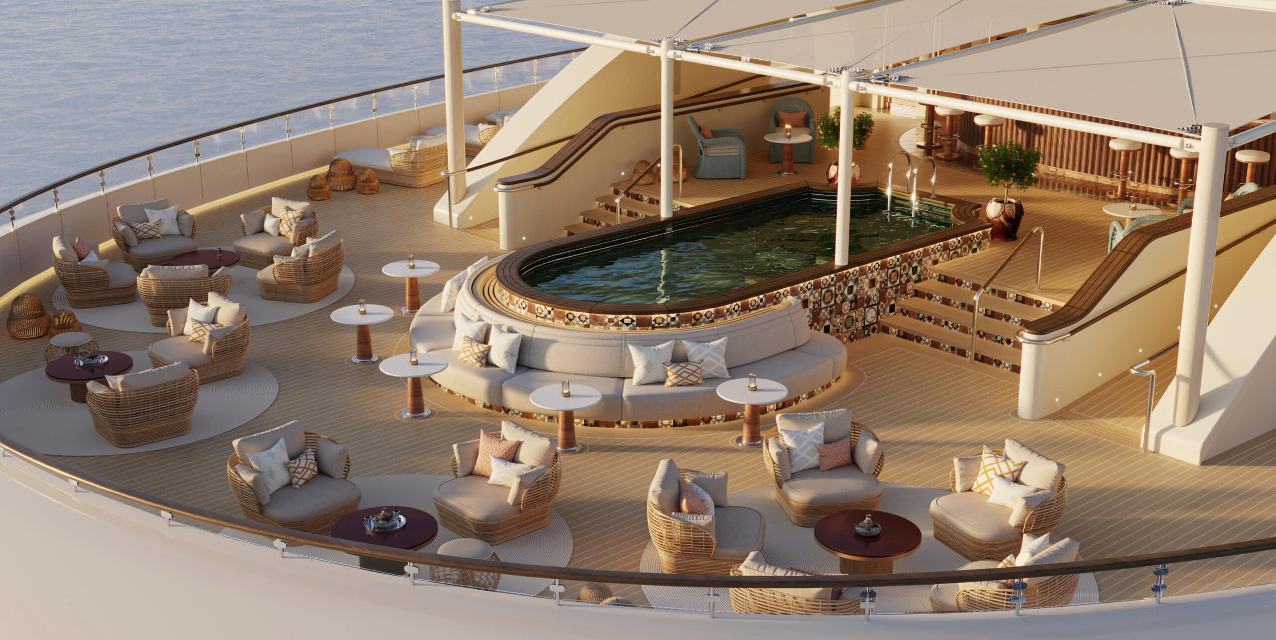 Exclusive Four Seasons Yachts dining experience Caribbean