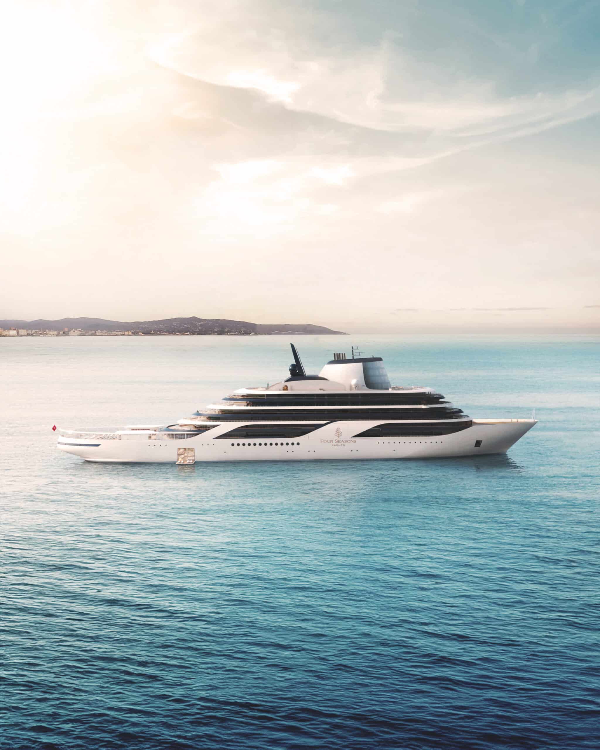 Luxury yacht suite on Four Seasons I cruise ship Caribbean