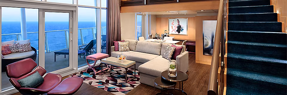 Large Suite Cruise Ship Cabin Type