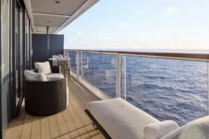Luxury yacht suite