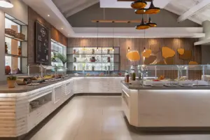 Azul buffet restaurant at Alltra Samaná by Wyndham